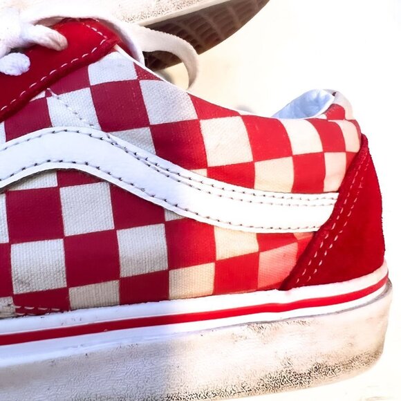 VANS Primary Check Old Skool Shoes Women's 10 Men's 8.5 - Picture 10 of 11